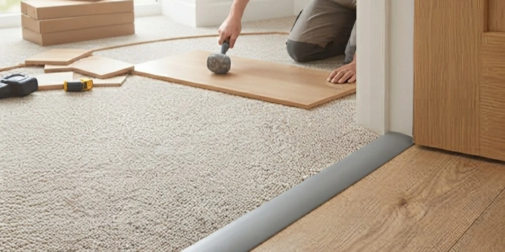 Self-Adhesive Door Thresholds: A Simple Fix for Gaps & Uneven Flooring